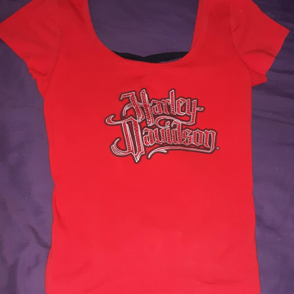 Harley Davidson Tee Red S/M